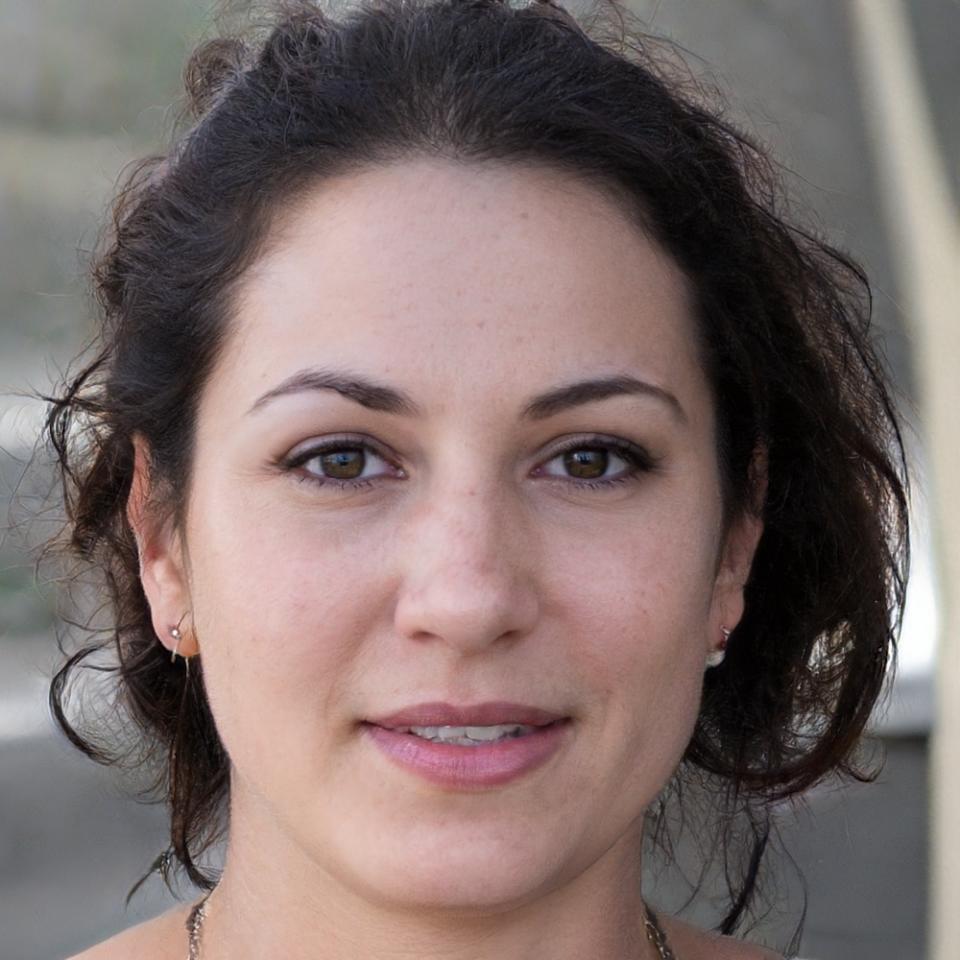 Retrato profesional de instructora financiera